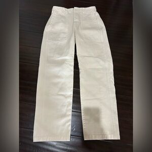 Alex Mill Women’s Cream Trousers Size 4